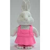 White Rabbit in Pink Eraser