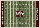 Mississippi State Bulldogs 7 8 x 10 9 NCAA Home Field Area Rug