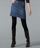 Tommy Hilfiger A-Line Denim Miniskirt with Charms
