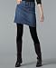 Tommy Hilfiger A-Line Denim Miniskirt with Charms