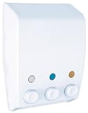 Wenko Soap Dispenser Varese 3-chamber white