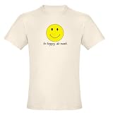 Be Happy. Do Math. Organic Cotton Tee