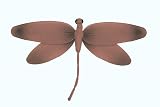 7 Brown Pink Swirl Dragonfly nylon hanging ceiling wall baby nursery room wedding decor decoration decorations girls bedroom party shower 31mPSvcQobL. SL160 7 Brown Pink Swirl Dragonfly nylon hanging ceiling wall baby nursery room wedding decor decoration decorations girls bedroom party shower