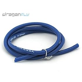 12 AWG Silicone Wire 2 feet of Blue by Maxx