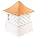 18in. x 24in. Coventry White Vinyl Cupola
