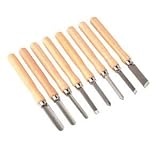 Wood Turning Chisels 8pc