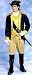 Franco American Novelty Patriot Costume - Early American Costume (Hat different than pictured)
