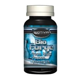 Bio Forge ~ Biotivia Bioforge Natural Body Building ~ Lean Mass, Power & Strength ~ New Formula~ 90 Caps Bottle