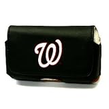 Washington Nationals Baseball Cell Phone Case with Magnetic closure and Belt Loops with Free Lanyard Set.