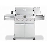 Weber Summit S-450 NG Gas Grill - Stainless Steel