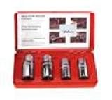 4 Piece 1/2" Drive Metric Stud Remover Set (SUN8804M) Category: Extractor Sets