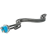 Camco 02962/02963 5500W 240V Screw-In Lime Life Ripple Water Heater Element - Ultra Low Watt Density