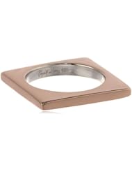 Elizabeth and James "Architecture" Rose Gold-Plated Square Ring