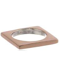 Elizabeth and James "Architecture" Rose Gold-Plated Square Ring