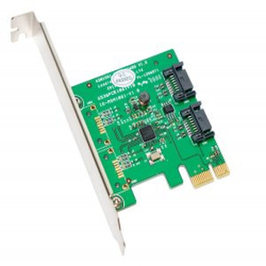 Syba 2 Port SATA III PCI-Express x1 Card (SY-PEX40039)