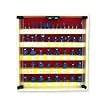 Boston Industrial Pro Grade Tungsten Carbide 1/4 Inch Router Bits Set with Wooden Case - 50 Pieces