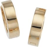 14K Yellow Gold Hinged Earring