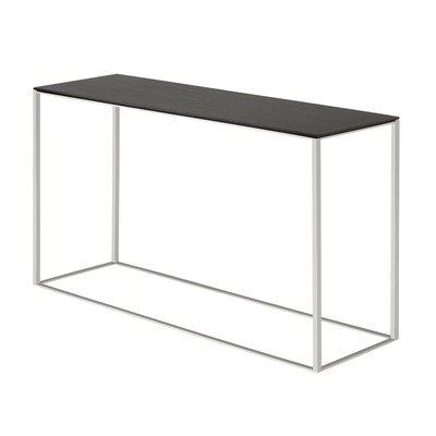Minimalista Console Table Finish: Graphite on Oak