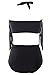 Womens Plus Size Bikini Retro High Waist Braided Fringe Top Swimwear Plus Size