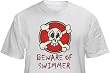 1Line Sports Beware of Swimmer T-Shirt