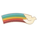 2 Long Rainbow Dove Pin, Vintage Park Lane