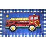 Transportation Rug - Mack Red