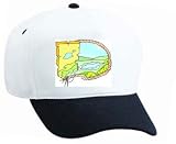 White Cap with map, alkali, playa