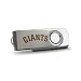Centon San Francisco Giants Edition DataStick Swivel 4 GB USB 2.0 Flash Drive DSVM4 GB-SF (White)