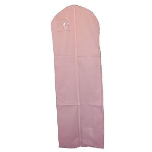 Pink Breathable Wedding Dress Gown Garment Bag - Extra L