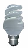 Memolux 4 Pack Low Energy Bulb 11W Mini Spiral BC (Colour Light Cool Daylight 6500 Kelvins)