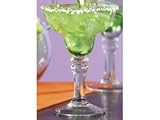  : Global Amici Ole Green Margarita Glass 12-oz.