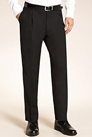 Crease Resistant Single Pleat Travel Trousers