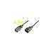 10 X Iec Mains Power Psu Kettle Extension Cable 25m Uk