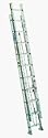Werner D1220-2 225-Pound Duty Rating Aluminum Flat D-Rung Extension Ladder, 20-Foot