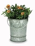  : Achla VWP-01 Flower Pail - Galvanized TIn