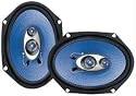 PYLE PL683BL 6-Inch x 8-Inch 360 Watt Three-Way Speakers