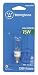 Westinghouse #04716 75W Clear Mini Cand Bulb