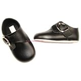 Baby boys black shoes in matt