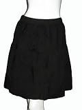 CLU Layered Ruffle Skirt in Black