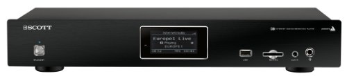 Scott DXi 80 WL Internetradio (USB/SD, AUX, WiFi) schwarz