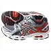 Asics Mens Gel Nimbus Qckslvr/Onyx/Fl 10