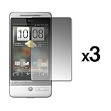 3 Pack of Premium Crystal Clear Screen Protectors for HTC Hero [Accessory E ....