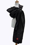 Oopa Baby Silk Sling - Black Solid Silk