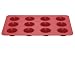 Bake Porter 12-Cup Muffin Pan, Red