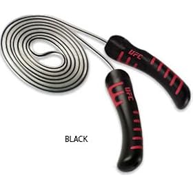 Gungfu UFC Jump Rope Exercise Equipment - Color: Black, Size: 9 in.