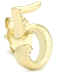 Lulu Frost "Code" Number 14k Single Stud Earring