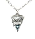 Philadelphia Eagles Chain Necklace & Pewter Pendant - NFL Football Fan Shop Sports Team Merchandise