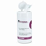 IMAGE OF Universal Dry Erase Board Cleaning Wet Wipes, 5 X 10, 50/Pack