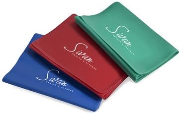 Sivan® 3 Piece Health and Fitness Exercise Resistance Band/Door Anchor Set