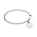Jewelry : Eve's Addiction Kids Engravable Heart Tag Bracelet